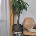 Scaun rotativ piele